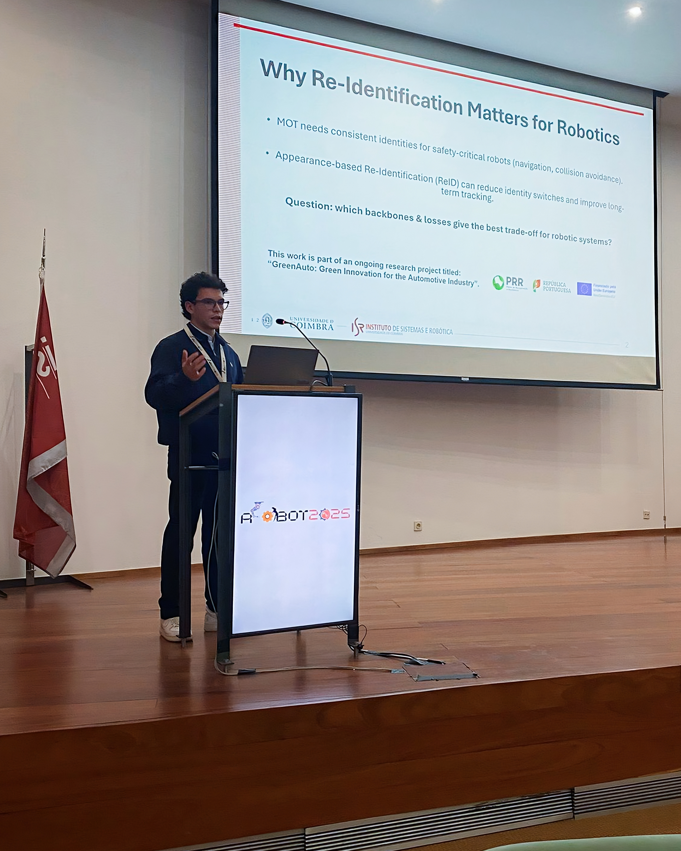 Presentation at ROBOT 2025